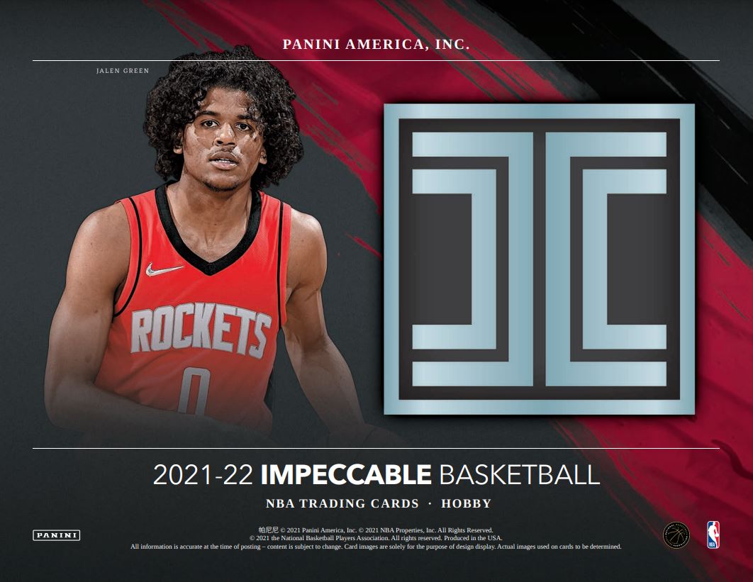 スポーツ選手 NBA 2021-22 PANINI IMPECCABLE BASKETBALL 2021-22 Panini Impeccable Basketball Checklist Info, Box Reviews